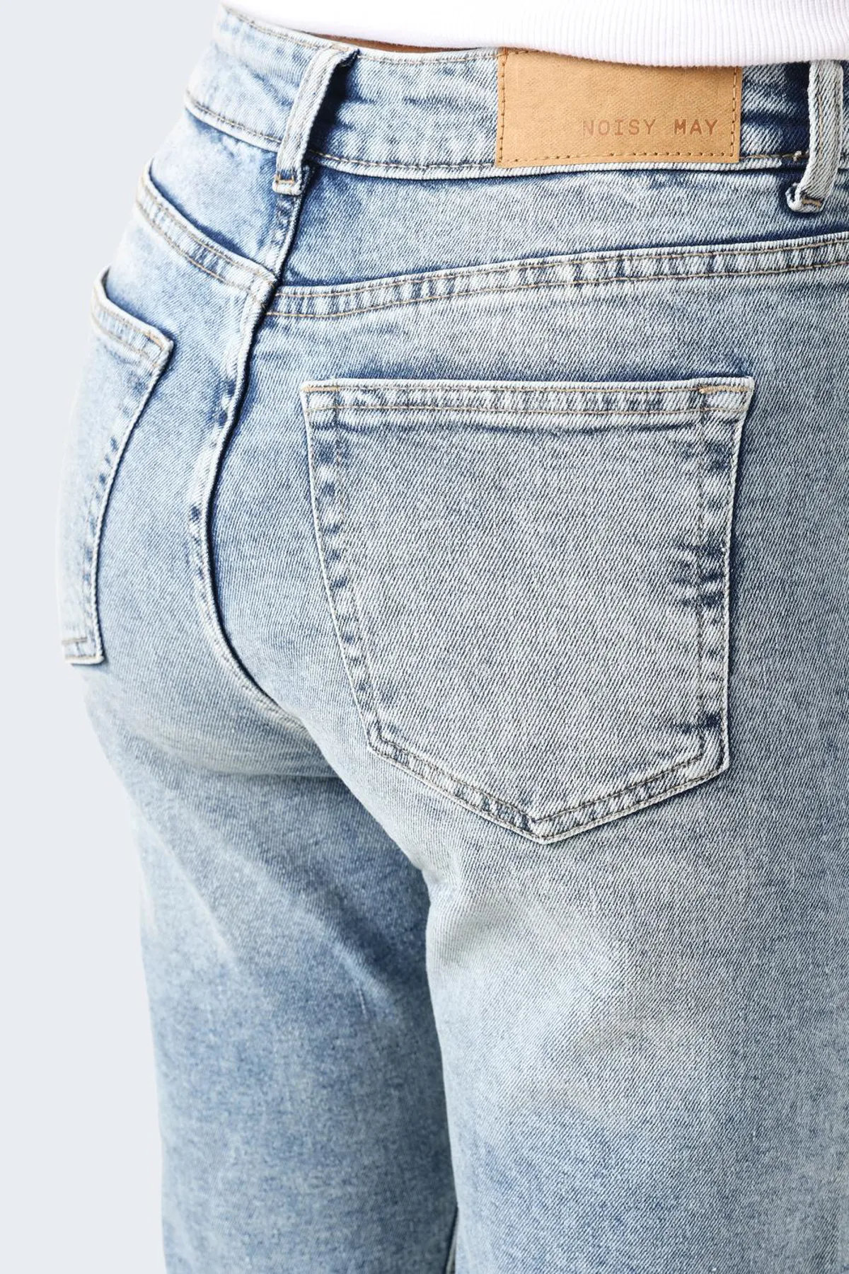 Noisy May  Jeans - Dunkelblau - Wide Leg