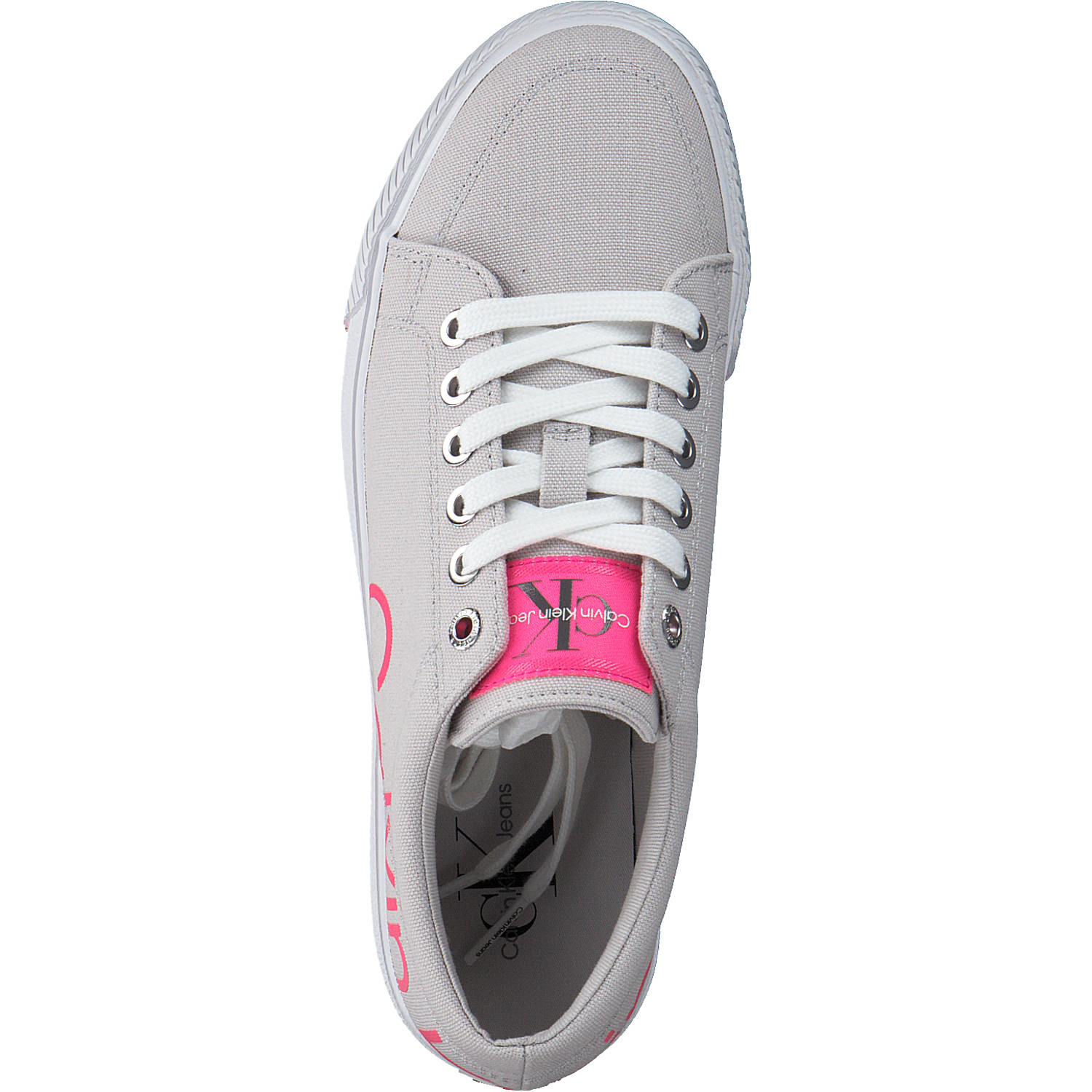 Calvin Klein YW0YW00485, Sneakers Low, Damen, Grau