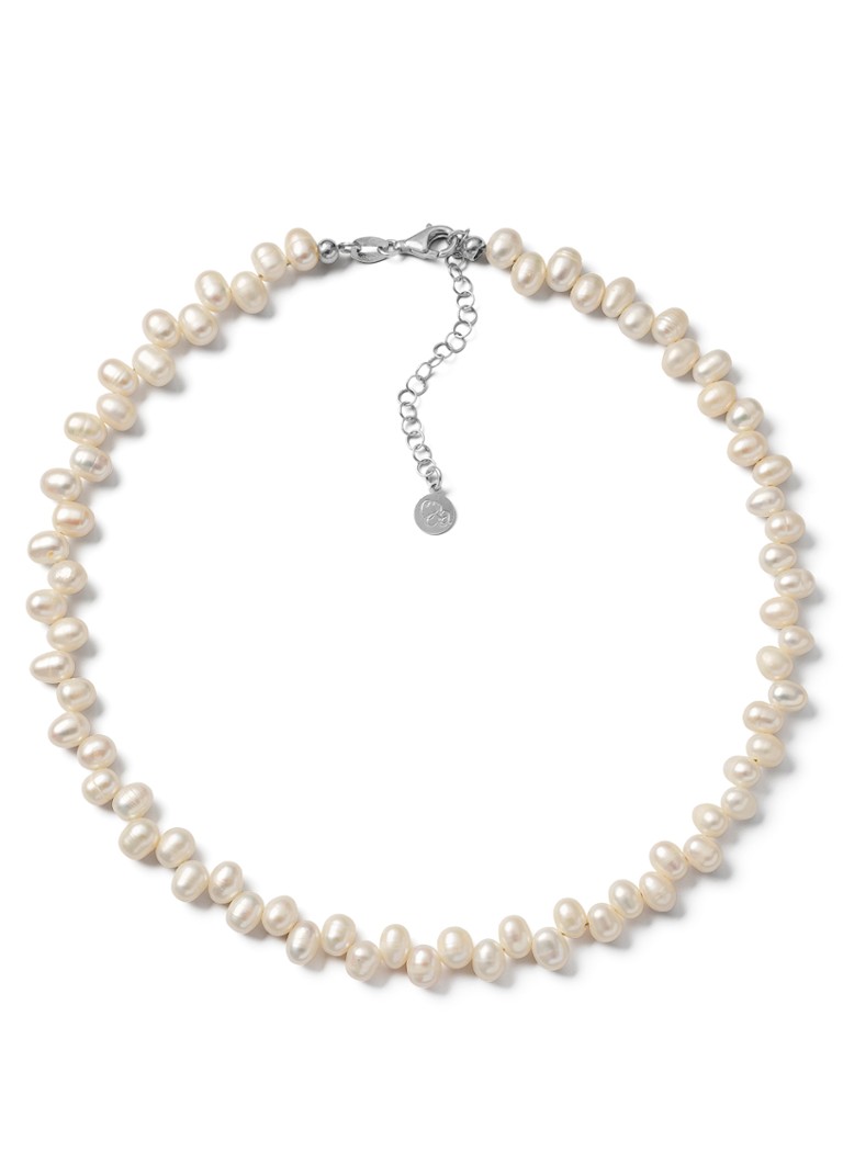 Casa Jewelry sudraba kaklarota ar dejojošām pērlēm