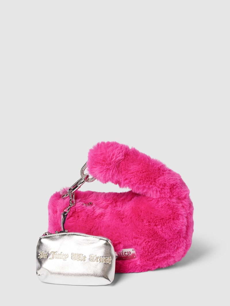 Handtasche mit abnehmbarem Zipper-Täschchen Modell 'BERRY' in pink