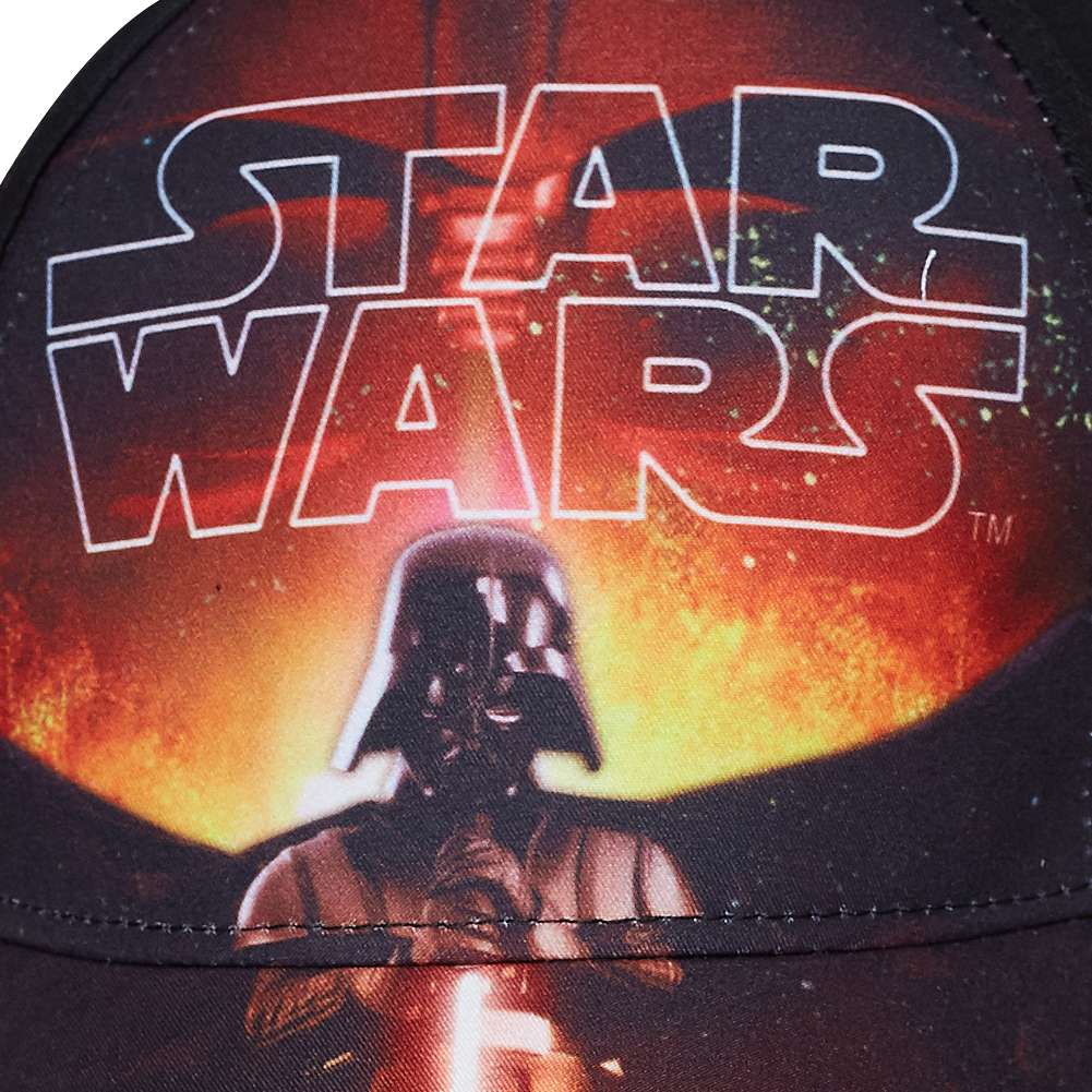Star Wars Darth Vader Disney Kleinkinder Kappe QE4075-black