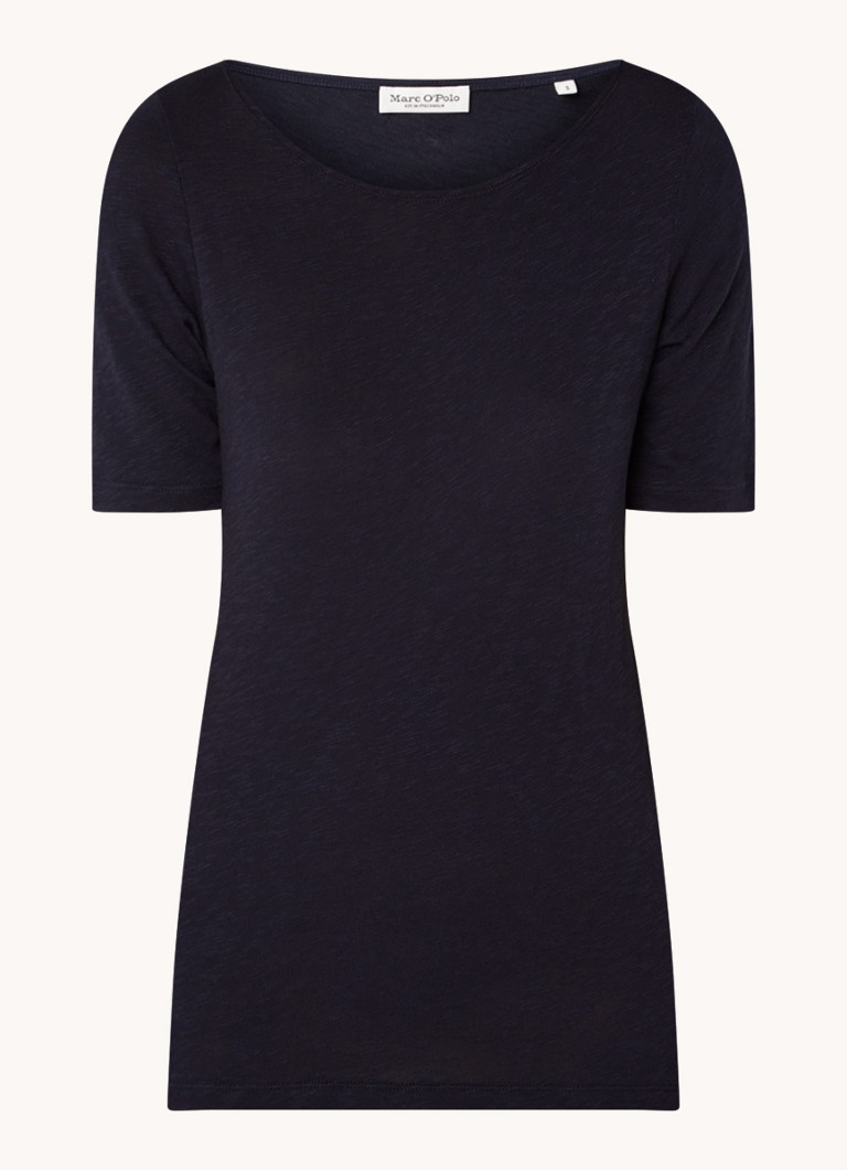Marc O'Polo organic cotton T-shirt with boat neckline