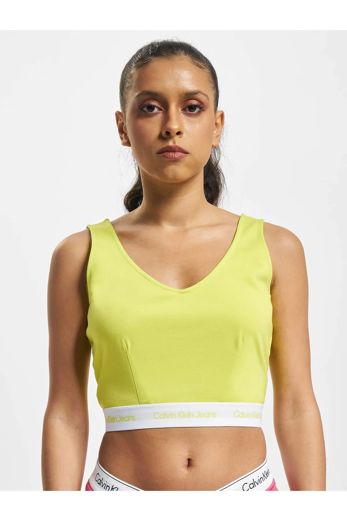 Calvin Klein  Damen Calvin Klein Jeans Kontrast-Band Milano Bralette