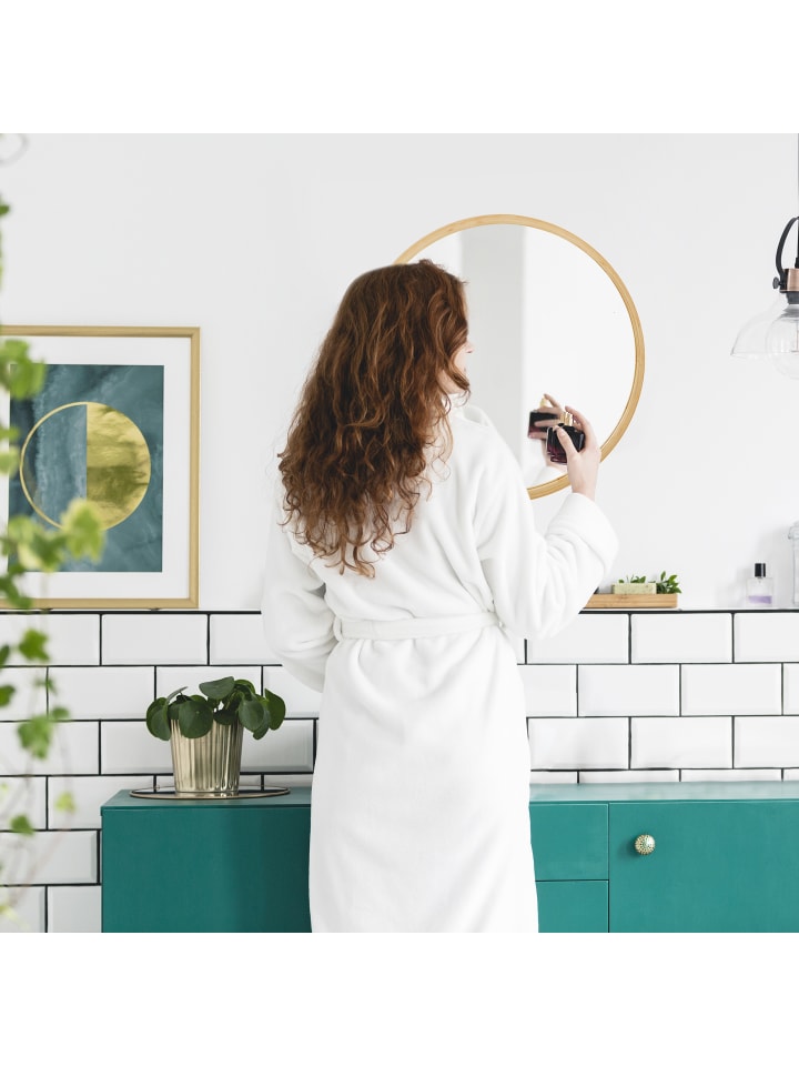 relaxdays Wandspiegel in Natur - Ø 61 cm günstig kaufen onesize