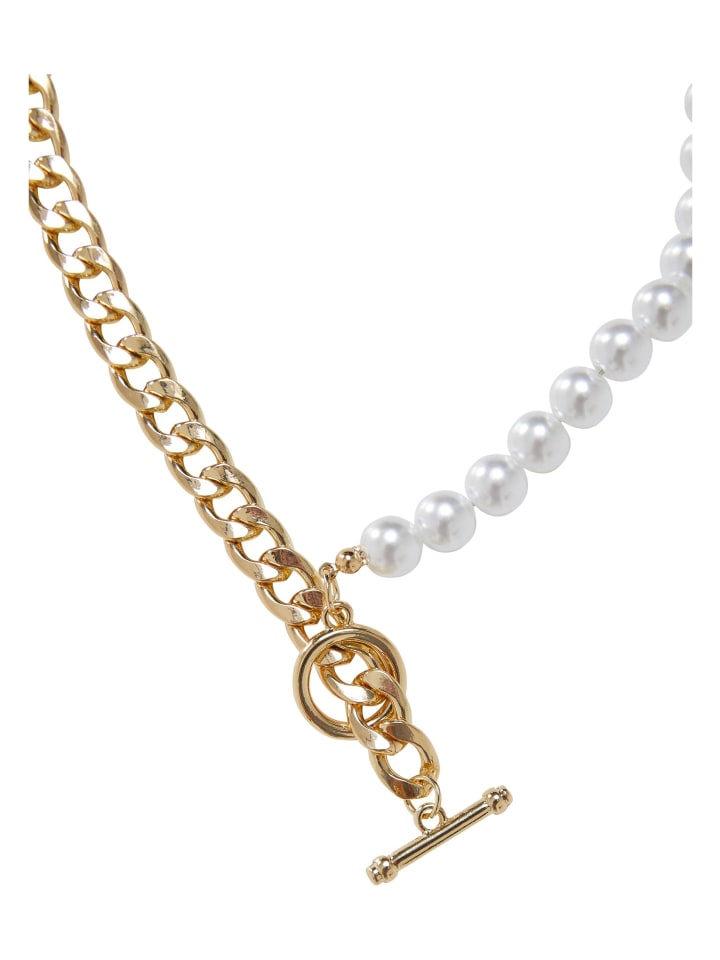 Urban Classics Urban Classics Schnürsenkel in gold/gunmetal günstig kaufen onesize