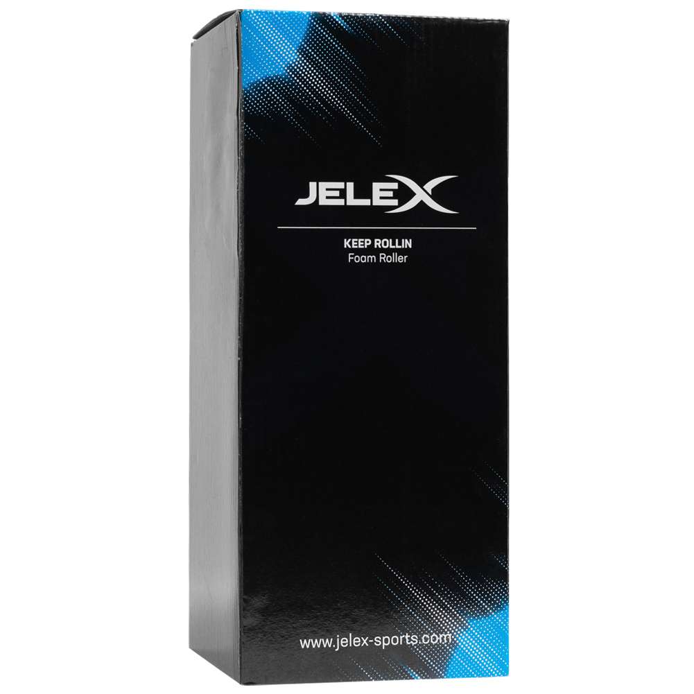 JELEX Keep Rollin Foam Roller Faszienrolle blau