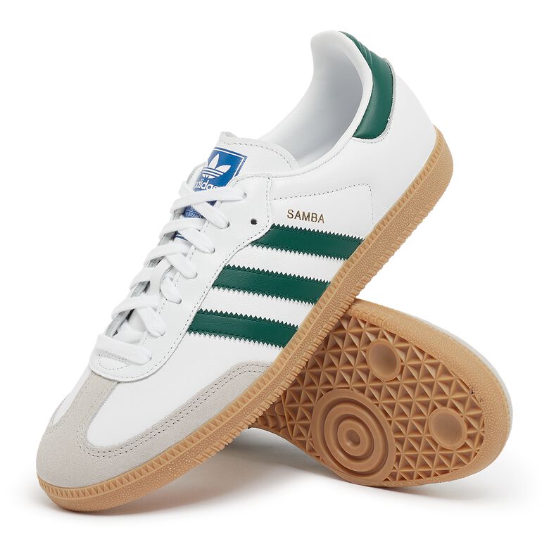 adidas Originals Wmns Samba OG ftwr white/collegiate green/gum 3