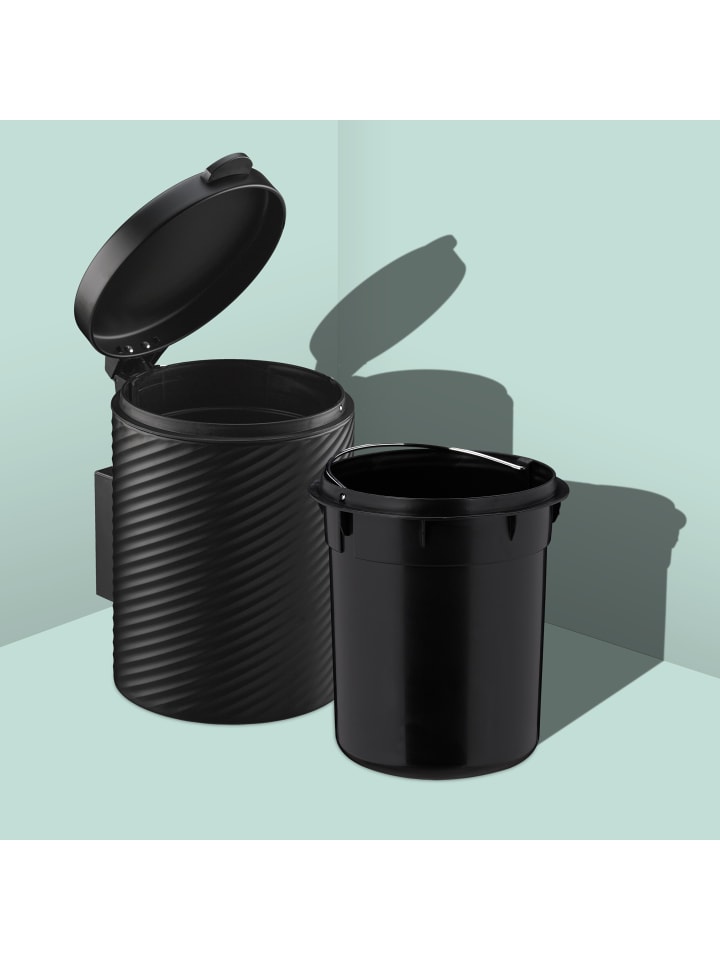 relaxdays Kosmetikeimer in Schwarz - 5 Liter günstig kaufen onesize