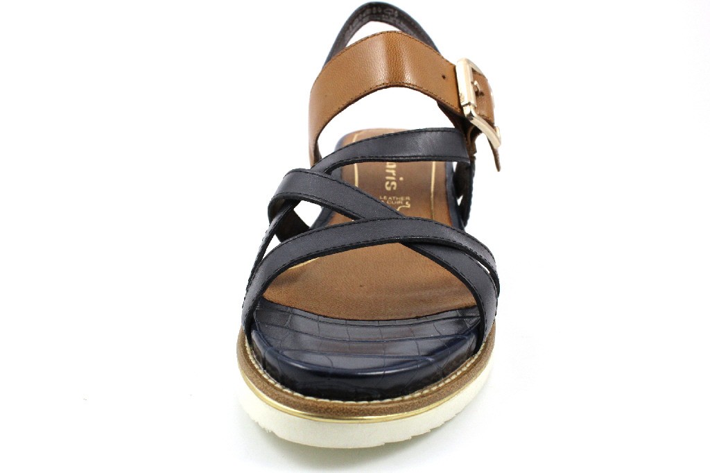 TAMARIS Riemchen Sandalen schwarz