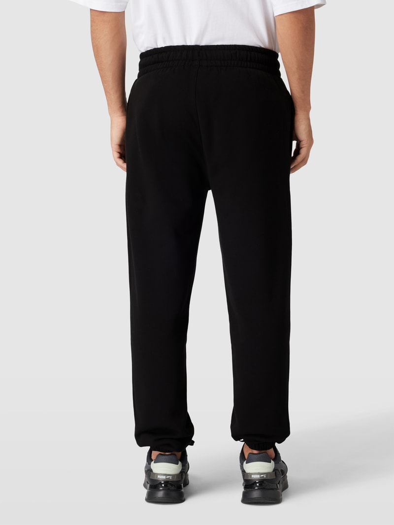 Sweatpants mit Motiv-Stitching Modell 'LEAGUE ESSENTIALS' in schwarz