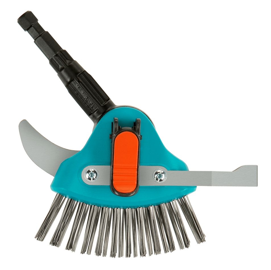Gardena 03608-20 combisystem 3v1 škrabka/kefa na škáry