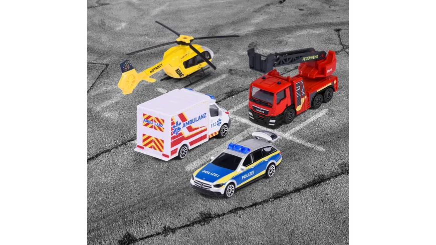 Majorette - Einsatzteam 4 Pieces Giftpack