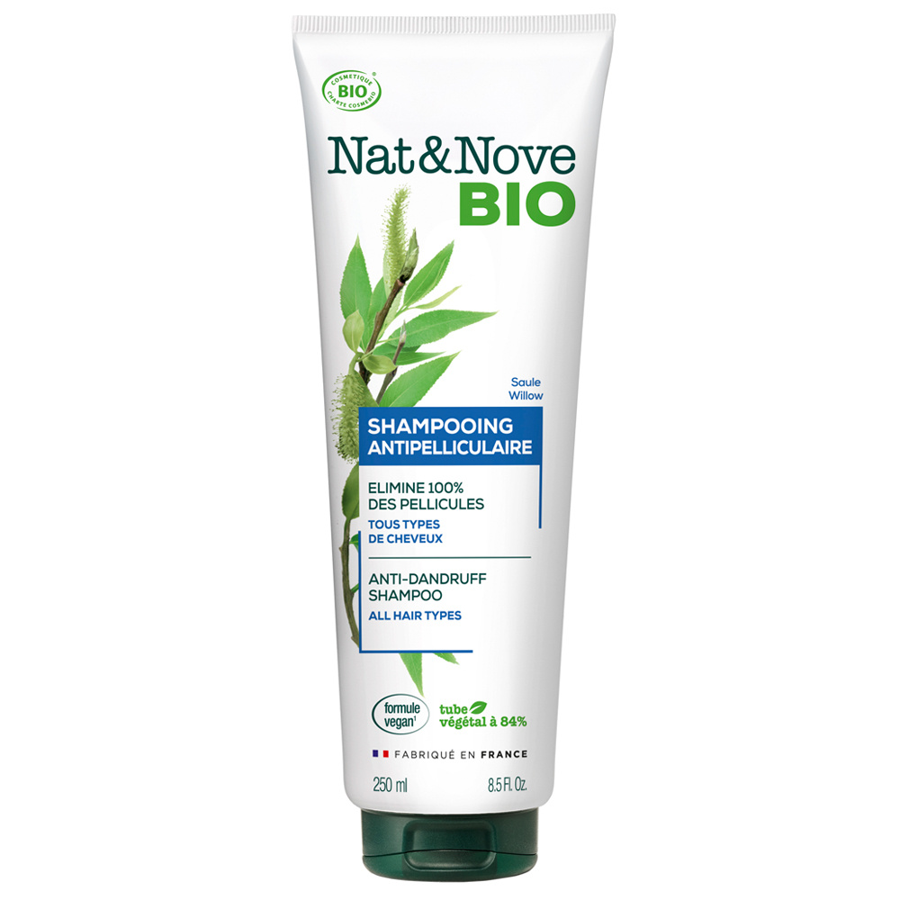 Nat & Nove Bio Shampooing Anti-Pelliculaire certifié bio Tous types de cheveux