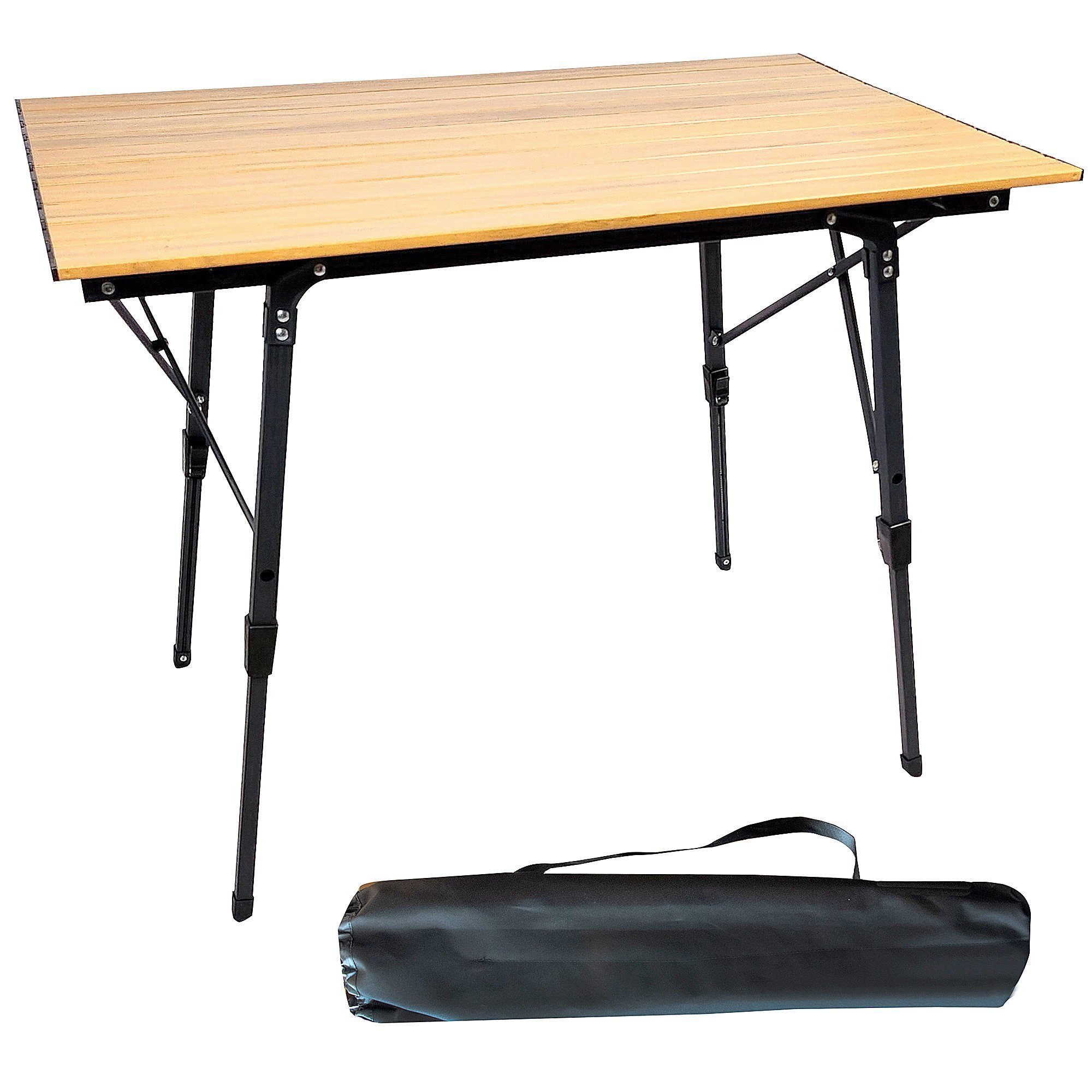 osoltus Campingstuhl osoltus Camping Klapptisch Alu Tisch Fjord 90cm x 59cm