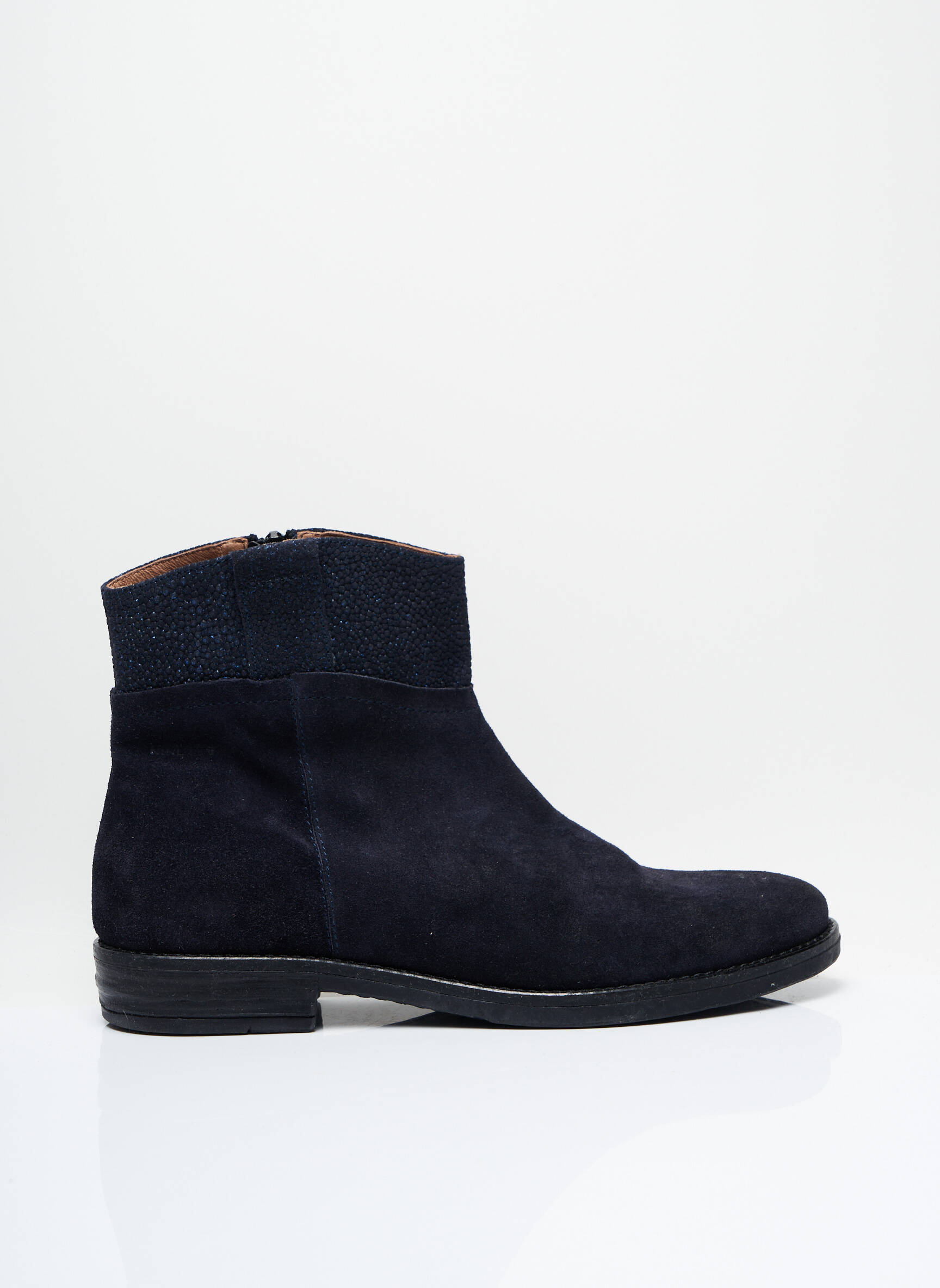 Ninette En Fleur Bottines Femme couleur bleu