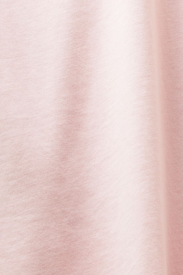 Jersey-T-Shirt mit Print vorne