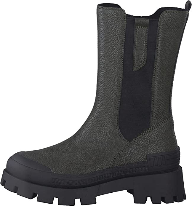 MARCO TOZZI Stiefeletten grün