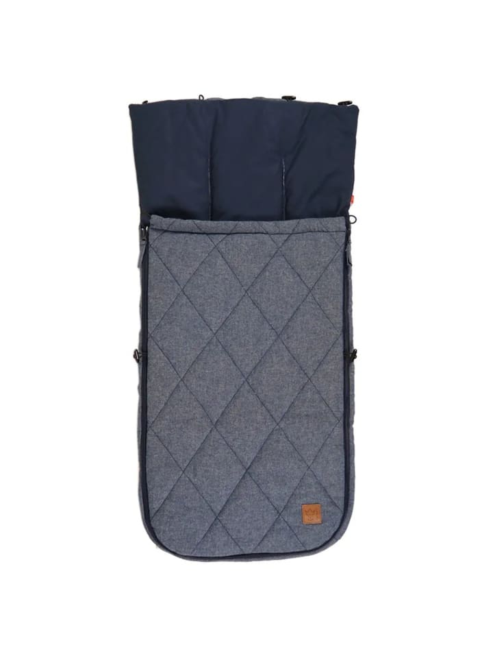 Kaiser Sommer-Fußsack Nikko - Navy Melange in blau günstig kaufen onesize