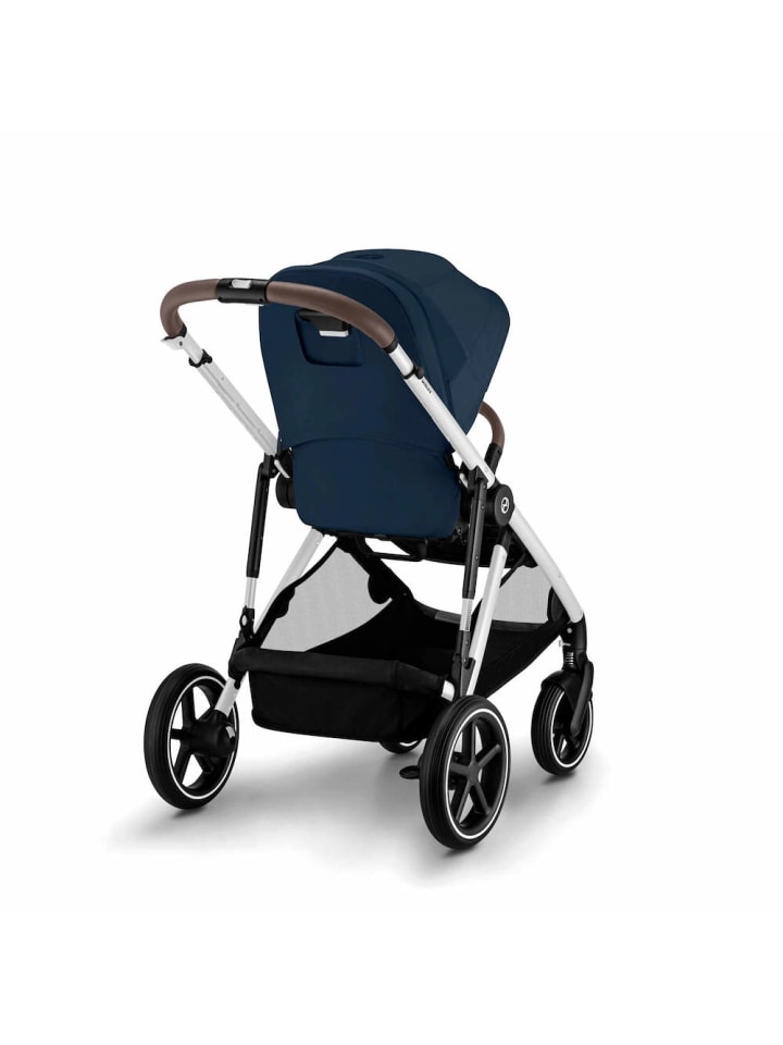 Cybex Cybex Gazelle S Kinderwagen - Farbe: Ocean Blue / Gestell Silver günstig kaufen onesize