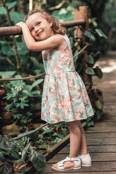 Kleid, pink für Mädchen