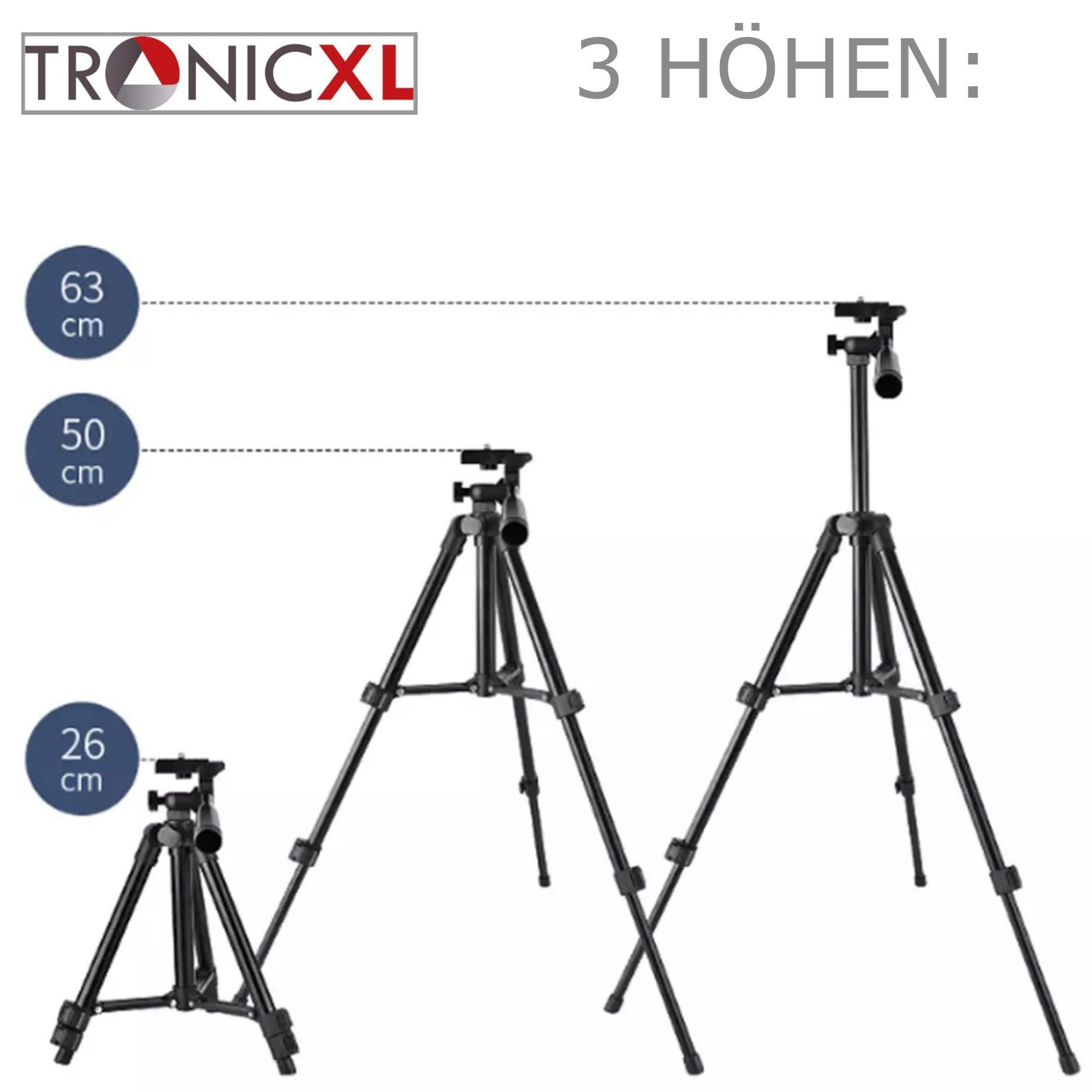 TronicXL 30-60cm Tripod Tisch Projektor Mini Beamer Stativ Halterung Ständer Mini-Beamer