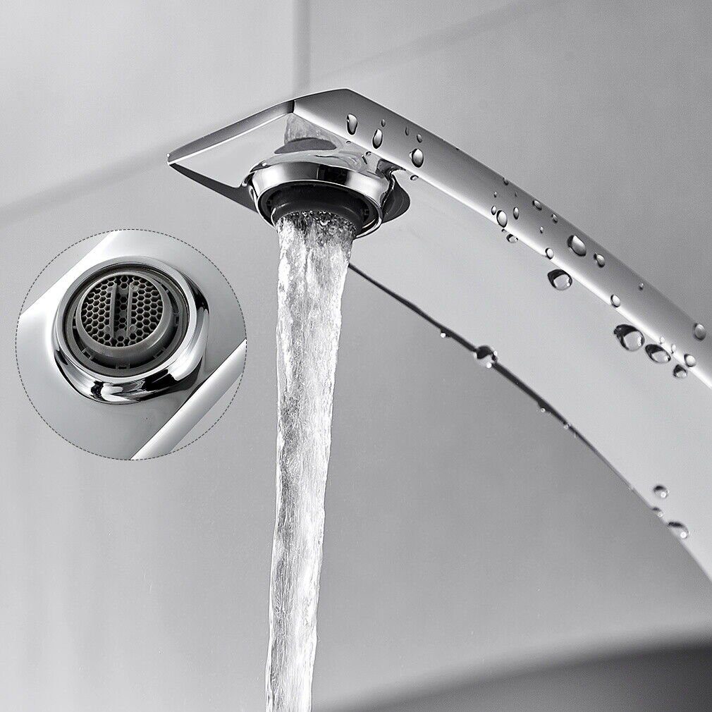 Auralum Waschtischarmatur Waschtischarmatur Einhebelmischer Mischbatterie Armatur Wasserhahn