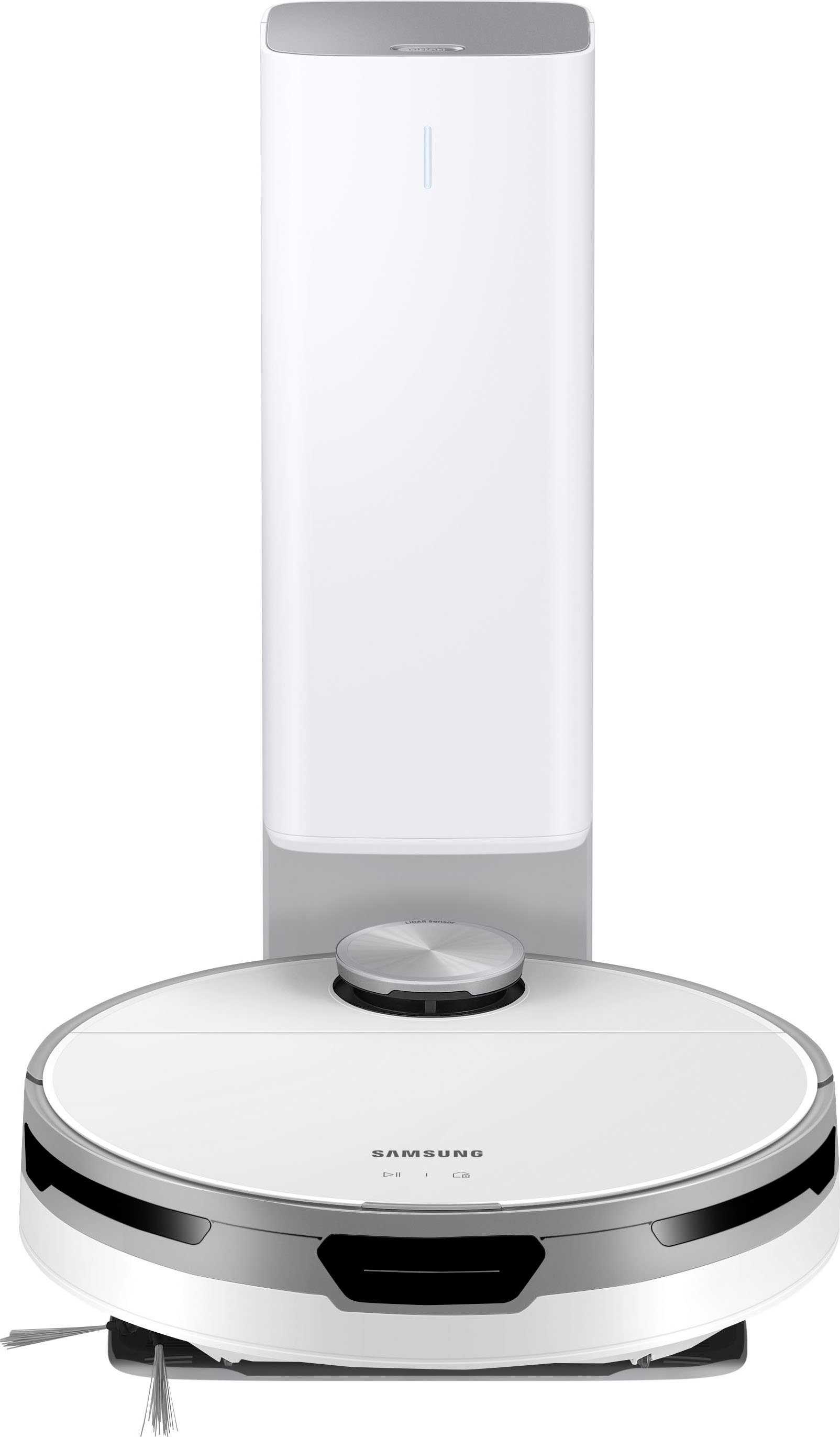 Samsung Saugroboter Jet Bot+ VR30T85513W/WA, 60 W, beutellos, mit Clean Station und LiDAR Sensor
