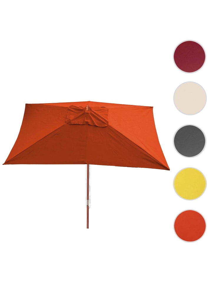 MCW Sonnenschirm Lissabon, Terracotta günstig kaufen onesize