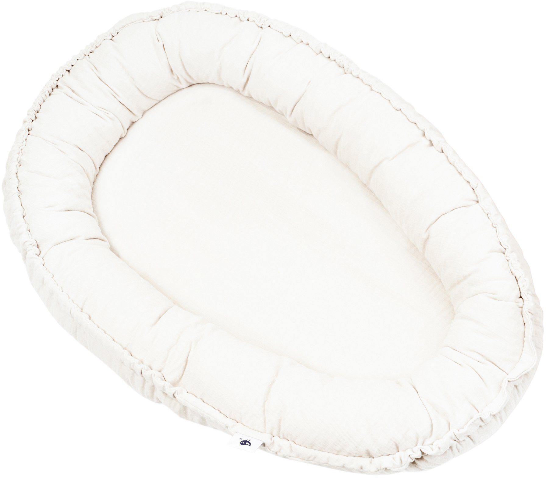 Julius Zöllner Kuschelnest NIDO, Musselin ivory, Made in Germany