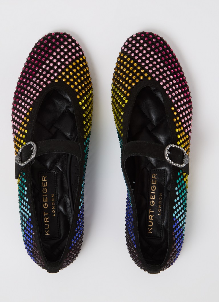 Kurt Geigerin Mayfair-mokkanahkaiset ballerinat strasseilla