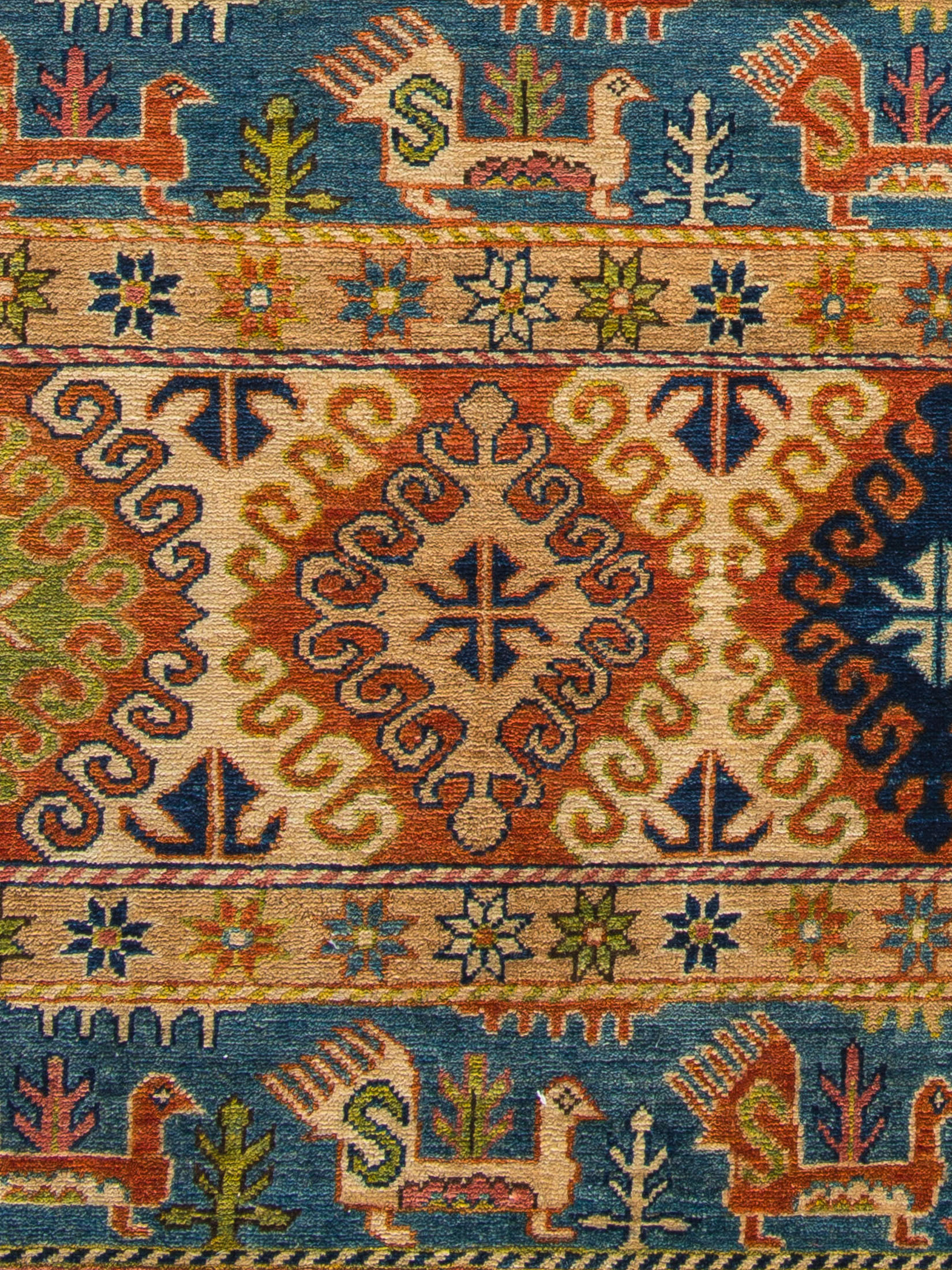 Chobi Schal ca. 203 x 301 cm, Unikat / Einzelstück