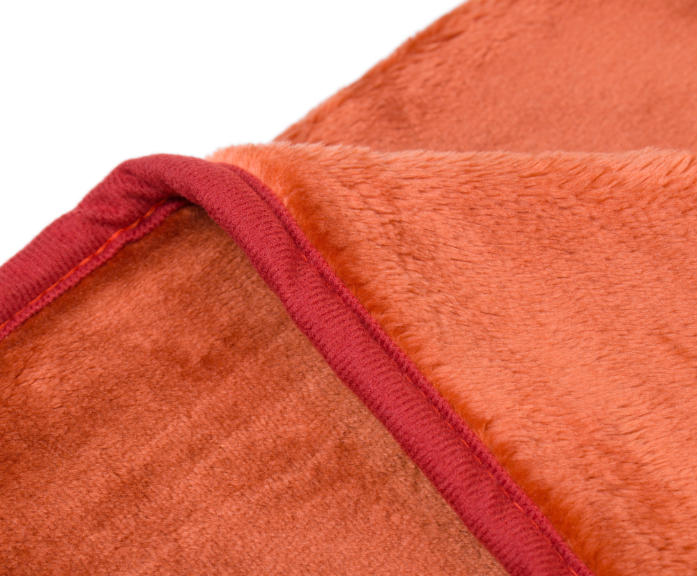 Kuscheldecke Premium zimt