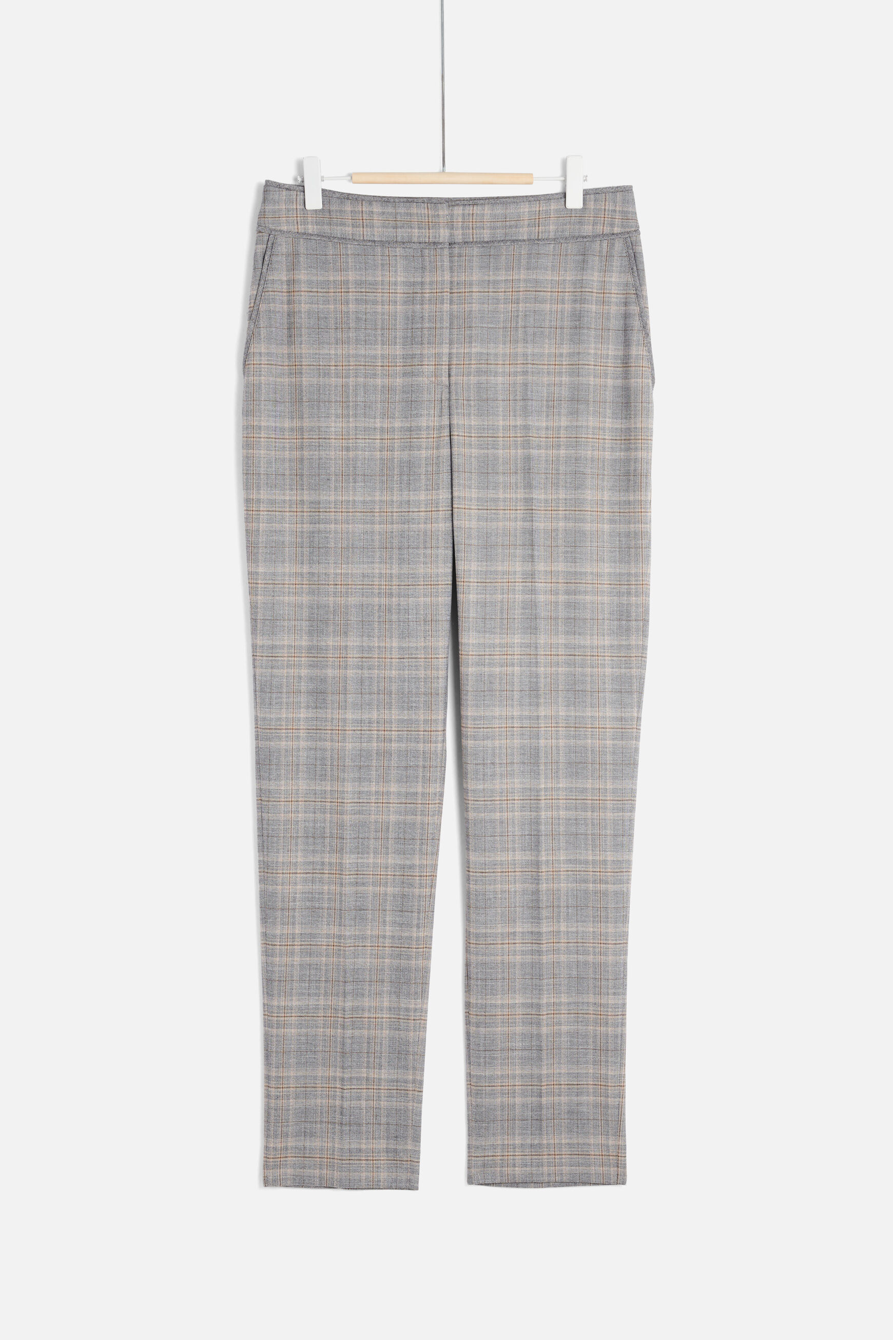 pantalon mario gris clair femme