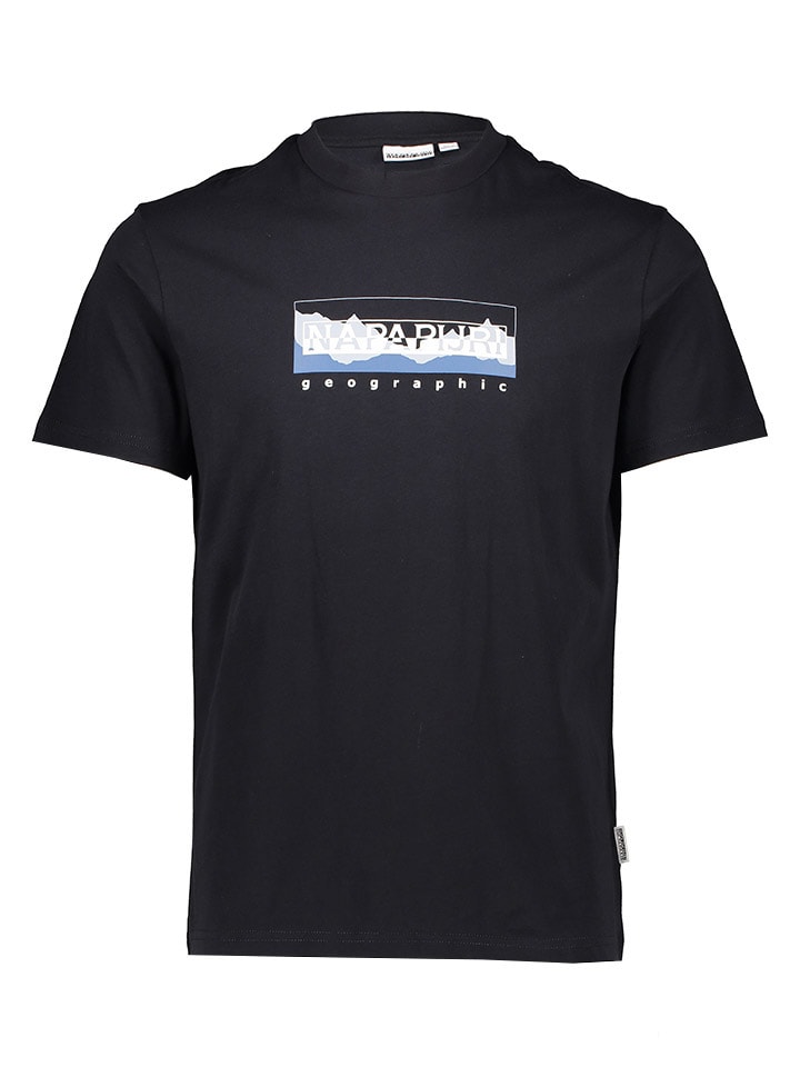 Napapijri Shirt in Schwarz günstig kaufen
