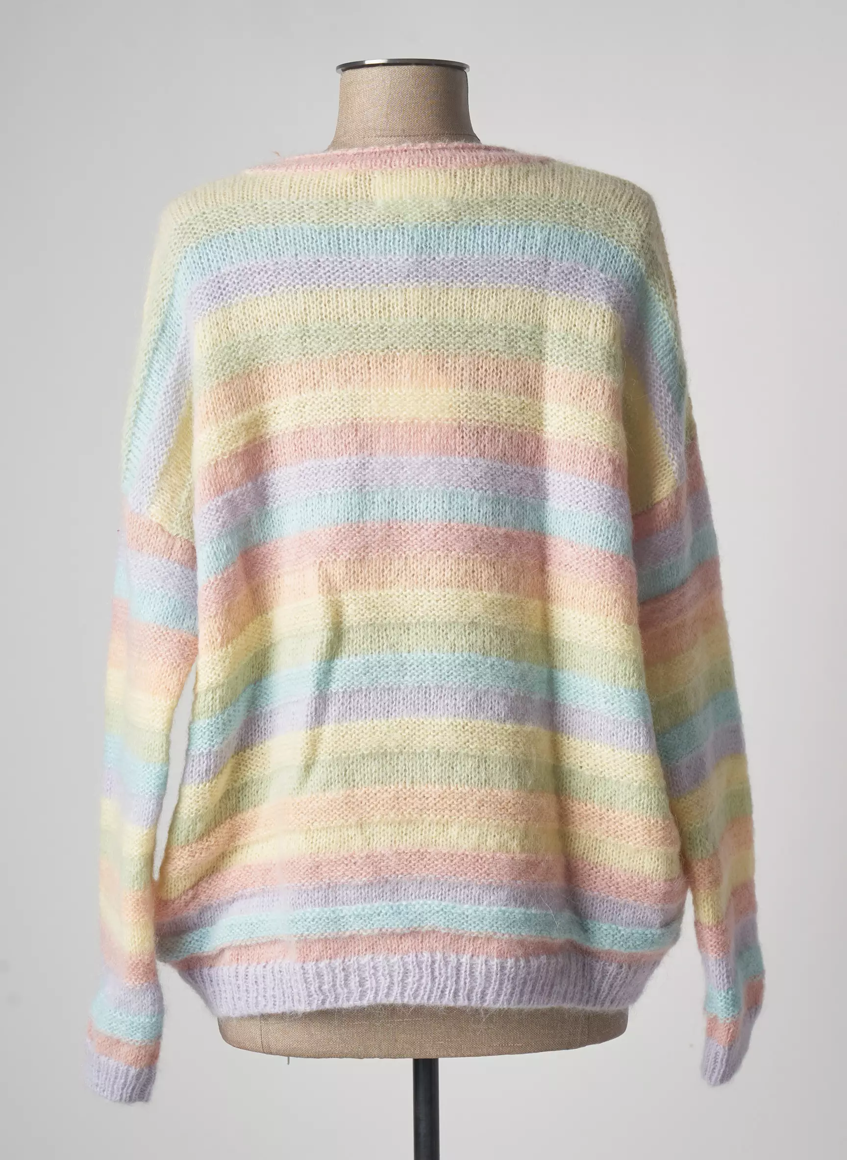 Les Tricots De Lea Pulls Femme couleur jaune