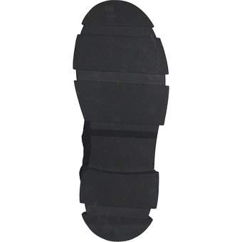 Mustang Schnür Boots in schwarz