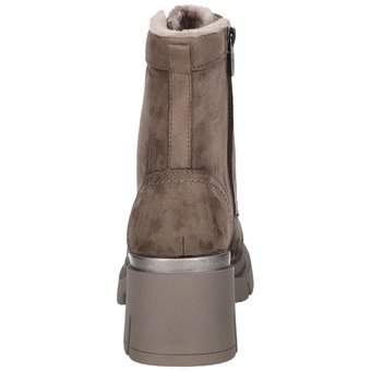 Tom Tailor Schnür Boots in beige