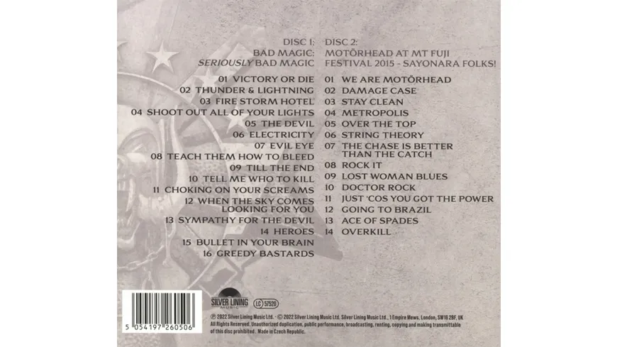 Bad Magic:SERIOUSLY BAD MAGIC Digipak