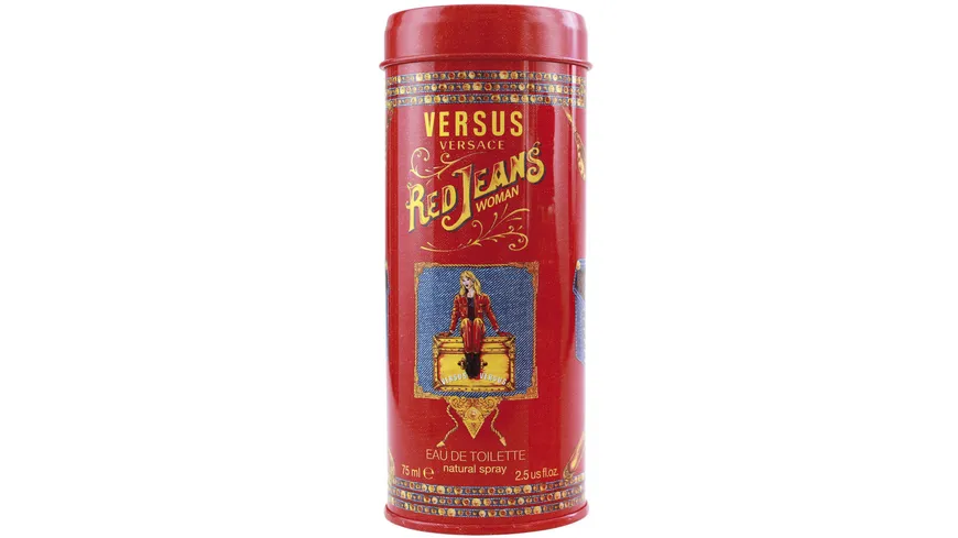 VERSACE Red Jeans for Her Eau de Toilette 75 ml
