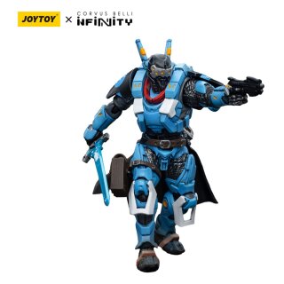 Infinity Actionfigur: PanOceania - Knight of Santiago Hacker