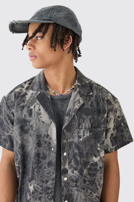 Kastiges Denim-Hemd