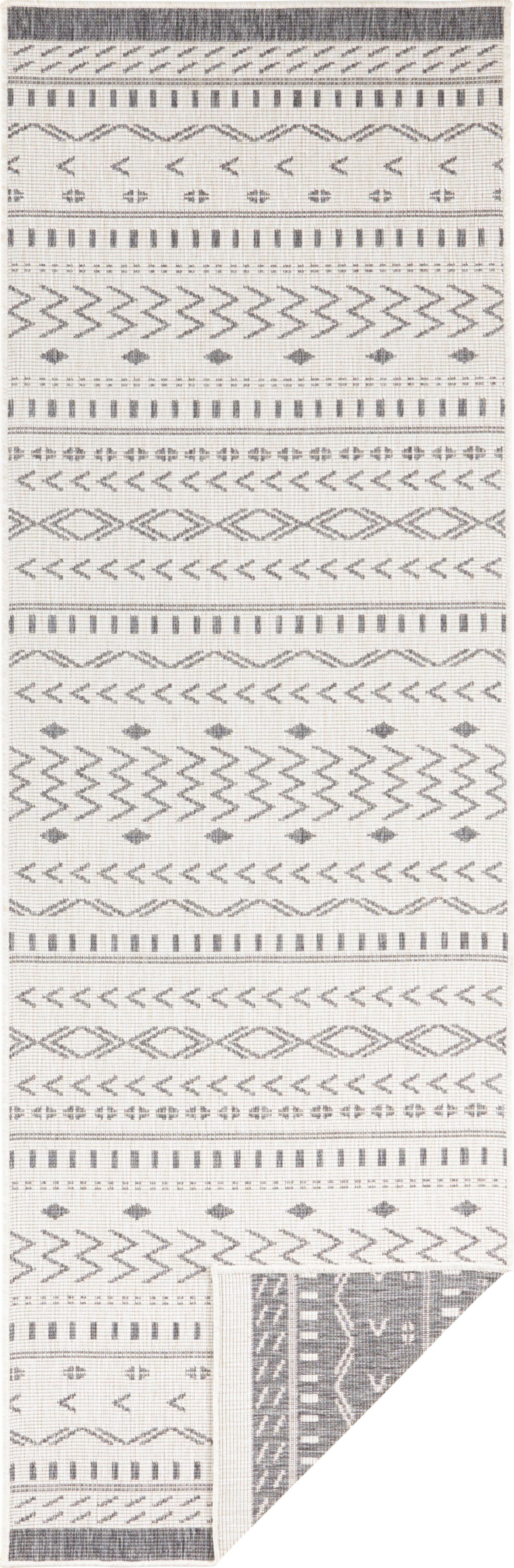 Läufer Kuba, NORTHRUGS, rechteckig, Höhe: 5 mm, In-& Outdoor, Wetterfest, Balkon, Garten, Wohnzimmer, Wasserfest