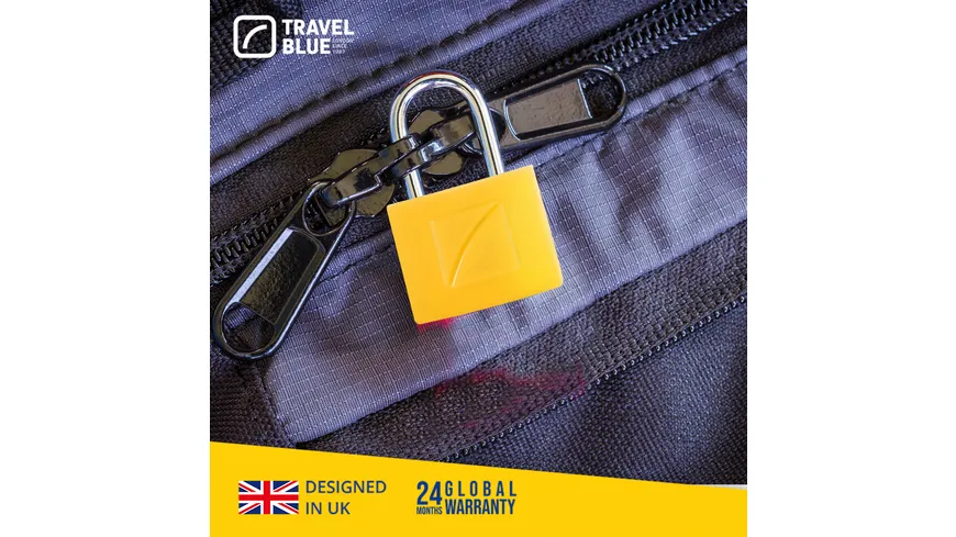 TravelBlue Gepäckschloss 2er Set sortiert