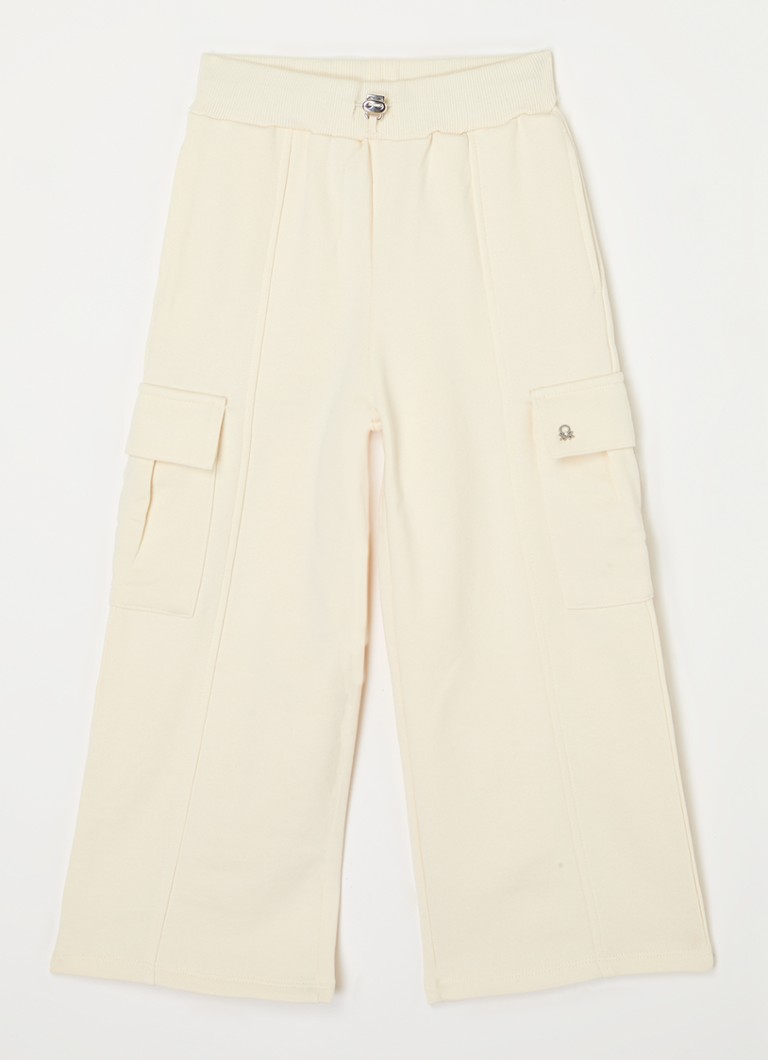 Pantaloni cargo cu croi larg Benetton