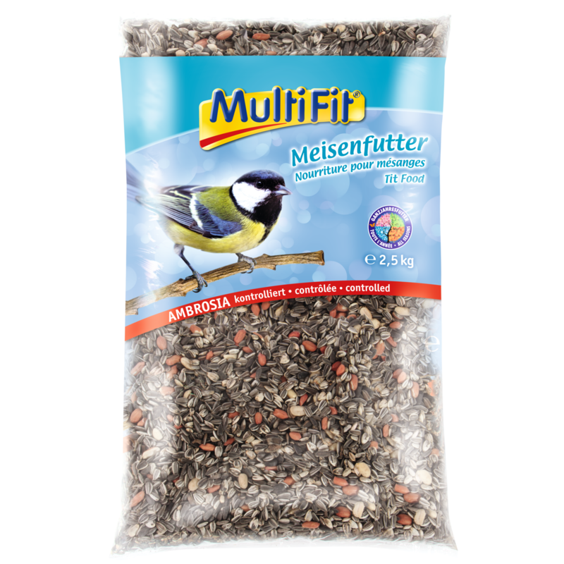 MultiFit Wildvogelfutter MultiFit Meisenfutter 2,5kg