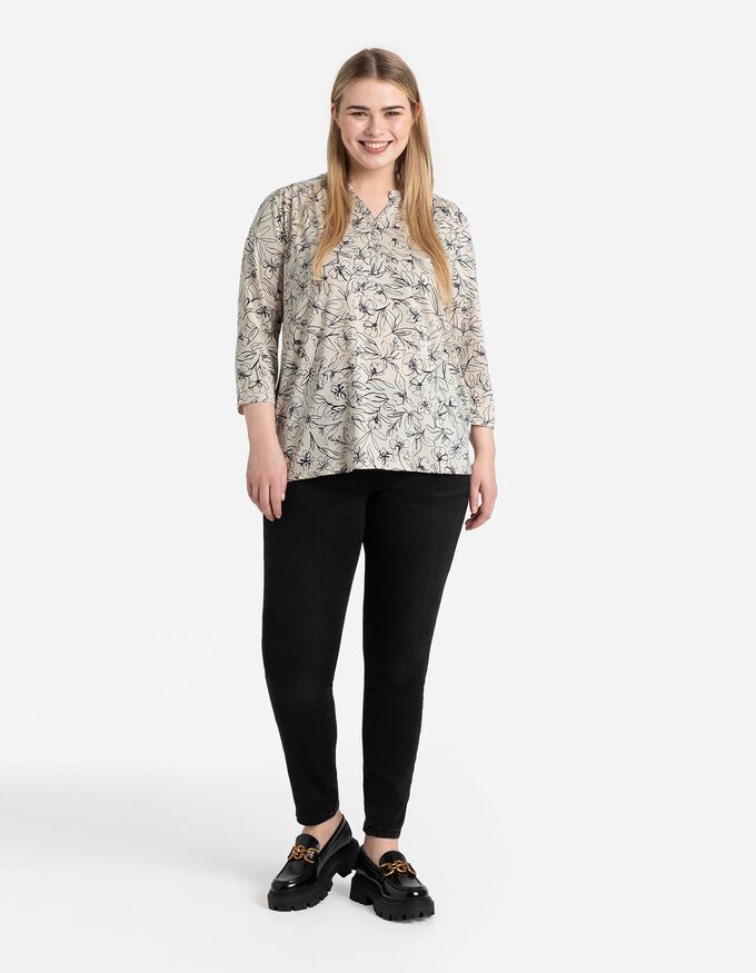 Bluse - Viskose-Anteil