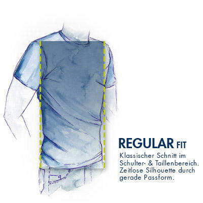 RAGMAN, T-Shirts, Regular Fit, Baumwolle, schwarz