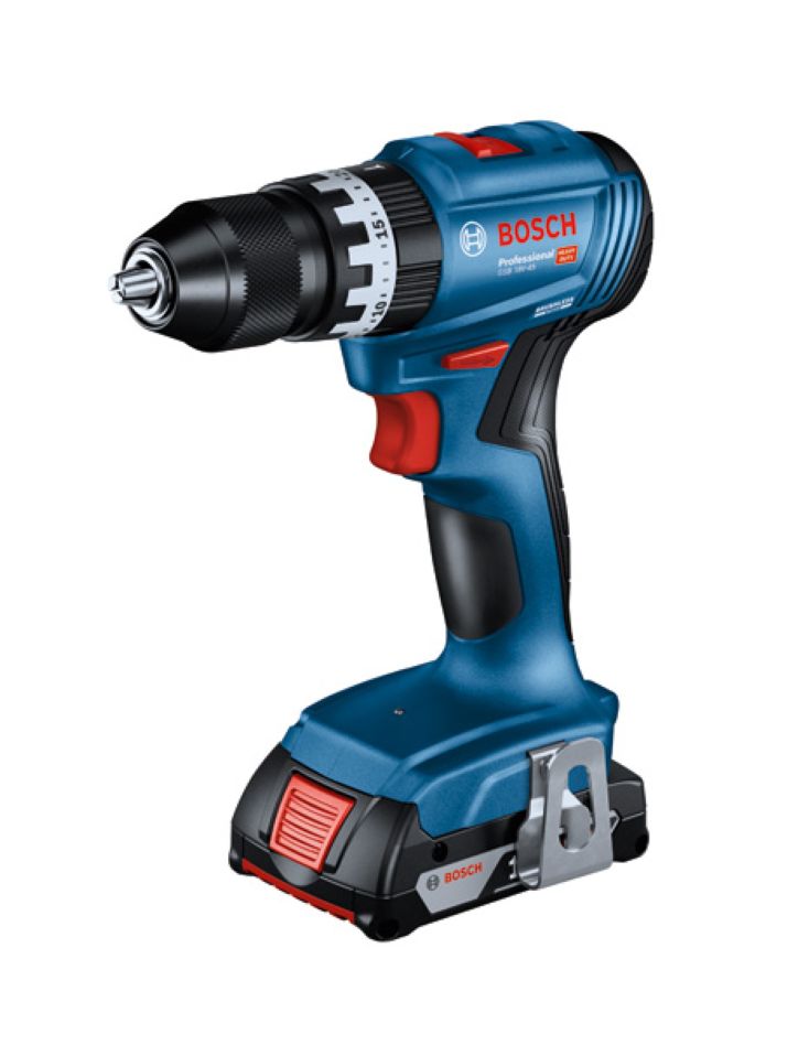Bosch Blue 06019K3300 GSB 18V-45 Бежична ударна бушилица 18V без батерија и пуњача