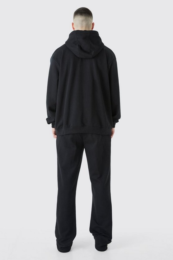 Tall Oversize Hoodie mit Gummi-Etikett