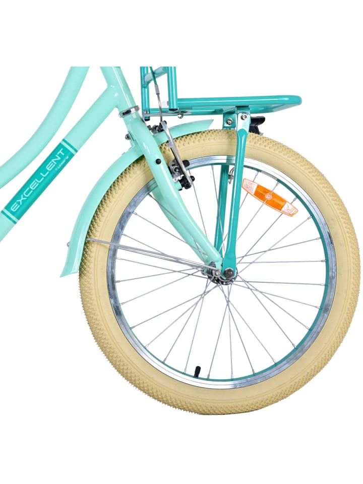 Volare Kinderfahrrad Excellent Fahrrad für Mädchen 20 Zoll Kinderrad in Grün 6 Jahre günstig kaufen onesize